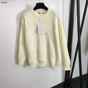 brand women luxury ladies clothing autumn Letter printing girl round collar fashion knitted Long sleeved sweater Dec 11 New Arrivals