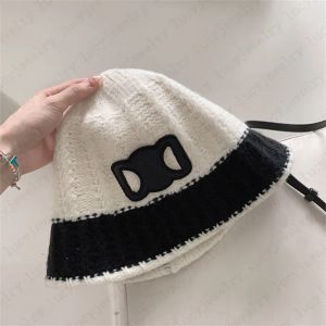 Günlük tasarımcı kova şapkası erkek ağzı şapkalar tüylü yumuşak bere şapkaları kadınlar için moda casquette kapakları lüks nakış mektupları sokak kapağı 3 renk -3