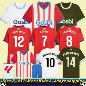 23 2024 Girona Fc Soccer Jerseys RCD Mallorca Dovbyk Stuani Herrera Savio Martin Garcia Tsygankov Couto Blind Gutierrez Gazzaniga Men Kids Football Shirt