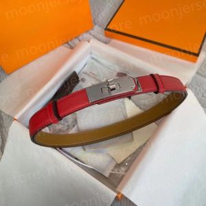 Fashion Designer Belts Women's 1.5cm Width Adjustable Belt Girdle Gold Silver Logo with Box Coupon Gifts 810