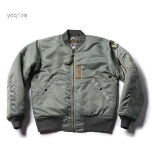 Men's Jackets Bronson Repro USAF 1955 MA-1 Flight Jacket 50s Winter Men Military Bomber CoatL231210