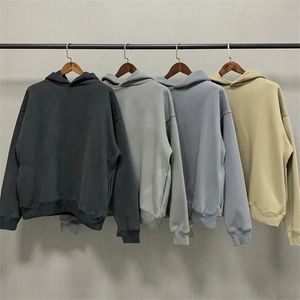 Mens Hoodies Sweatshirts Blank Säsong 6 Fleece Högkvalitativ överdimensionerad män Kvinnor Pullover Hoodie 231211