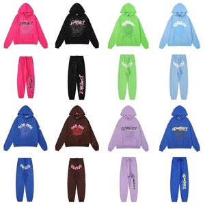 Sweat Suit Mens Sweatsuits Polo Tracksuit Tracksuit Men Tracksuit Sp5der 풀오버 Red Young Thug 5555 품목을 가진 고객 Mens 고품질 캐주얼 힙합 고객