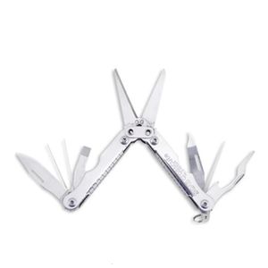 Cords Slings and Webing Outdoor Combination Multifunktionell gadget Mini -tång Rostfritt stål Fält Sport Survival Portable Folding Tool EDC Silver 231211