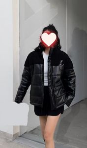 24 giacca invernale da donna in cotone patchwork con patchwork di velluto granulare, versatile e non schizzinosa 1207