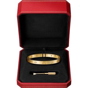 женский браслет из 18-каратного золота, мужской браслет с бриллиантами, модное новое розовое золото, дизайнерские браслеты из нержавеющей стали, ювелирные изделия класса люкс br2791
