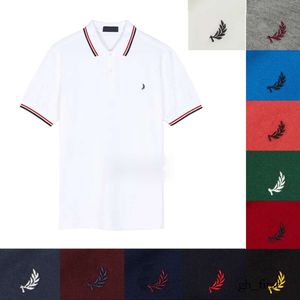 Men's Polos fred perry shirt Mens Basic Polo Shirt Designer Shirt Business Polo Luxury five night at freddys Short Sleeved Top Size S/M/L/XL/XXL 9