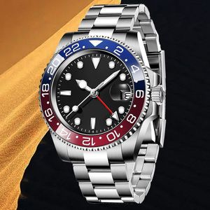 ROL MAN Luksusowe zegarki automatyczne zegarki mechaniczne świąteczne Montre męskie 40 mm zegarki nadgarstka Rootbeer Waterproof Sapphire Glass II Wysoka jakość Horloge Watch