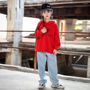 Set di abbigliamento Abbigliamento da strada per bambini Hip Hop Costume da ballo jazz per bambini Concorso hiphop per ragazzi Abiti per spettacoli Vestito per ragazze