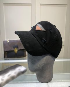 Projektant odwrócony trójkątna czapka literowa czapka oddychająca wygodna czapki baseballowe panie pasują Hats1001348
