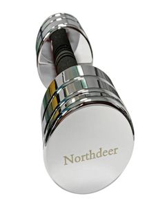 Northdeer Steel Dumbbells Ultracompact調整可能なChrome Dumbbell Foam Handles 10lb 20lbペアホームジムワークアウト9135180