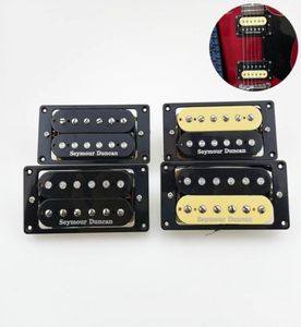 Seymour Duncan Black Guitar Pickups Humbucker SH1n Neck And SH4 Bridge 4C 1 set3716467