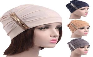 BeanieSkull Caps JAYCOSIN Hat Female Hair Women Balaclava Cancer Chemo Beanie Scarf Turban Head Wrap Cap Item MAY42365504