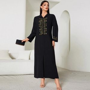 Roupas étnicas Ramadan Abaya Dubai Kaftan Muçulmano Vestido Longo Niqab Turquia Islam Oração Roupas Mulheres Robe Femme Musulmane Caftan Marocain