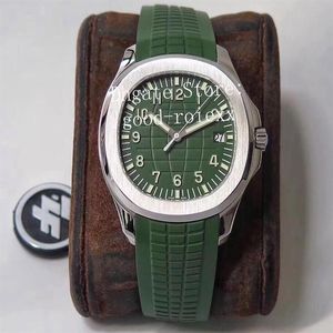 4 Colour Watches For Men 40mm Watch Automatic Cal 324 SC Green Gray Blue Dial 5167 Eta Rubber Strap ZF Factory Men's Wristwat3128