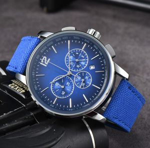 Mens watches casual quartz movement watch gift wristwatch Nylon strap auto date battery analog clock Montre De Luxe