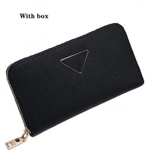 Designers Classic Standard Wallets Box Packaging purse Handbag Credit Card Holder Fashion Men And Women Clutch wristlet walket Wit263w