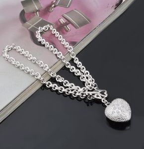 Silver Jewelry Pendant Fine Fashion Cute Sand Flower 925 jewelry silver plated Necklace Pendants Fashion gift necklace Top Quality6164426