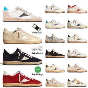 New Release Italy Brand plate-forme designer shoes goldenstars gooooses sneakers men women super ball star sabot purestar doold dirty casual leather flat shoe