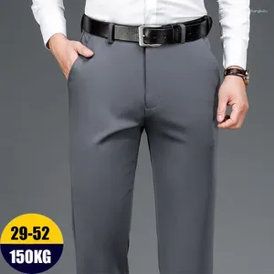 Ternos masculinos vestido calça calças de negócios 10xl calças oversize homem casual formal alfaiataria roupas terno social calças dos homens