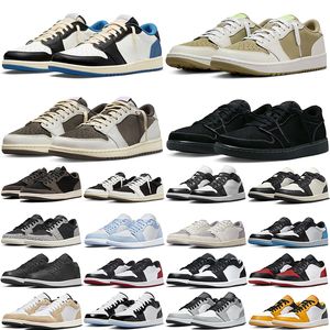 scarpe da basket da uomo scarpe basse da donna Reverse Mocha Nero Phantom Olive Panda Wolf Grey UNC Bred Toe Concord Lucky Green Obsidian scarpe da ginnastica da esterno sneakers us 11