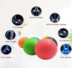 TPE Gummi Hockey Lacrosse Ball Fitness Massagebälle 63mm Triggerpunkt Entspannung Selbstmassage4206149