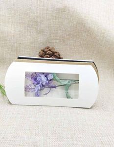 paper pillow window box gift package favors gifts products package box black kraft white 50 pcs1325997