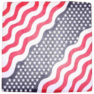 Bandiera americana bandiera americana Bandanas Patriotic Bandanas Multifunzione Accessori da giorno indipendenti USA Wrap Headbar Man