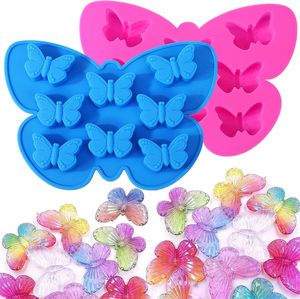 Butterfly Cake Mold Silicone Butterfly Non Stick Chocolate Tray Mold Great for Chocolate Baking Pudding Soap Making And Home baking