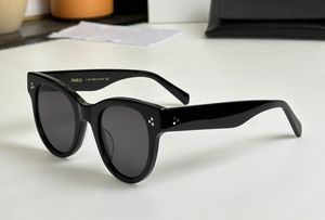 Óculos de sol Black/Black fumaça fumaça Audrey Designer de óculos de sol Tons sunnies Gafas de Sol UV400 Eyewear com caixa