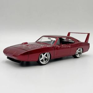 Diecast Model 1 24 Diecast Car Model Toy DOM's Dodge Charger Daytona Vehicle Replica Edition 231208