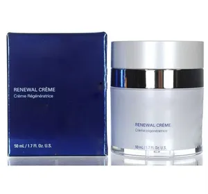 Creme de recuperação de cuidados faciais 50ml creme de renovação de reparação 1.7oz loção de regeneração de pele garrafa branca azul cosméticos faciais