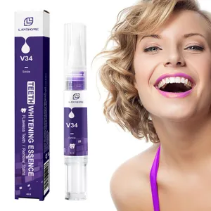 Teeth Whitening Pen for Stain Removal - Teeth Cleaning Gel Essence for Yellow and Black Teeth