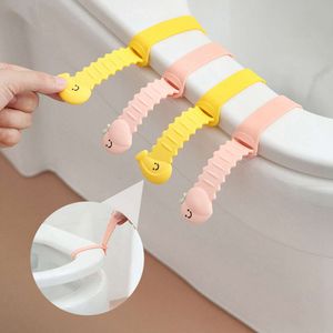 Creative Toilet Seat Lifter Toilet Anti-Dirty Carry Handle Avoid Touch Toilet Lid Handle Bathroom Accessories Toilet Lid Lifting