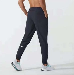 Ll yoga pantolon erkekler jogger uzun pantolon spor kıyafeti hızlı kuru çizim sporu cepleri eşofmanlar pantolonlar erkekler rahat elastik bel fitness 22