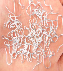 30pcs Start Hot 925 Srebrny srebrny haczyka kolczyka DIY Biżuteria Making Ear 18 mm8524076