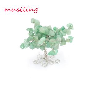 Life Tree Decoration Family Display Products Natural Gem Stone Reiki Healing Pendulum Charms Amulet Accessories Women Mens Jewelry6362182