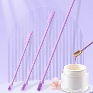 Makeup Brushes Silicone Spatula Dubbel-end Scraper Cosmetics Bottle Jar 3 PCS Set Tool Mini Tools