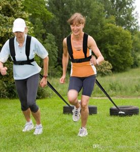 Cinghia per tirare pneumatici per slitta Resistenza fitness Allenamento per la forza Corsa per allenamento Cintura per spalla per sport all'aria aperta Attrezzatura sportiva A5688225