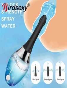 Nxy Nxy Sex Vibrators Anal Shower Toy for Men Women Automatic Cleaner Enema Bulb Intimate Good Vagina Douche Cleaning Container 115844088