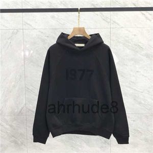 Hoodie dos homens Designer Preto 1977 Roupas Hoodys Casais Moletons Top Quality Sweater Pullovers Mulheres Inverno Oversized Jumpers Street ZN8H