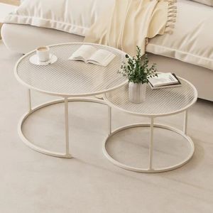 Table Mats 0416 Acrylic High Coffee Tables Small Auxiliary Makeup Desk Hallway Luxury Bedside Mesa Centro Outdoor Furniture Y