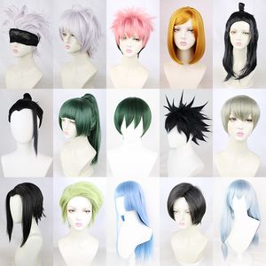 Anime wig Jujutsu Kaisen cosplay Gojo Satoru,Itadori Yuji,Geto Suguru Adult male and female anime role-playing hair accessories series