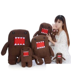 Doldurulmuş Peluş Hayvanlar Güzel Domo Kun Oyuncaklar 20cm 32cm 42cm Karikatür Bebek Bebek Çocuk Doğum Günü Hediyesi Q0727 Damla Teslim Hediyeleri Otvfl