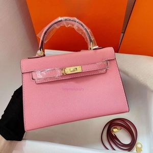 Luxury Bag Tote Palm Print Leather Clutch Fashion Designer Kellyes Women's Shopping Bag Wallet Internet Celebrity Star Samma stil