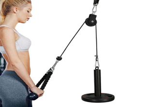 Fitness carregando pino polia sistema de cabo fixação haltere força rack treino treinamento levantamento exercícios peso para women3357925