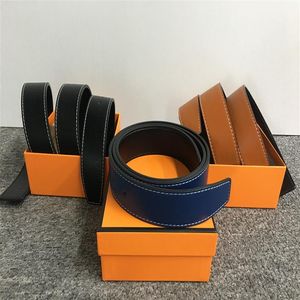 Men Designer Belts woman fashion big buckle genuine leather belt Business Casual Accessories classical ceinture with box cinturone282n