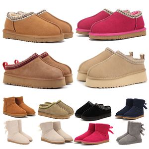 Tasman Slippers Designer Shoes Men Australia Slipper Tazz Slipper Designer Slides loman boots Snow Platform Uggsboot Shoes Mules Fur Boots Ultra Mini Fluffy Boot