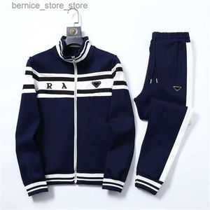 Men's Tracksuits Men Tracksuit Designer sweatsuit womens mens track suit for Spring Autumn 3XL Thin Tech Fleece joggers jacket Two Piece Set Sports Q231211