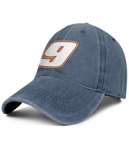 Chase Elliott # 9 Logo Berretto da baseball in denim unisex montato cappelli eleganti personalizzati alla moda 2018 Driver più popolare NASCAR 9 2019 ic A2419102